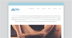 Desktop Screenshot of clinicafimo.es