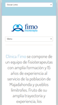 Mobile Screenshot of clinicafimo.es